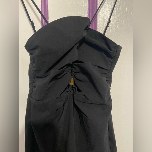 ZARA Black Strappy Dress - US Size S - Picture 2 of 4